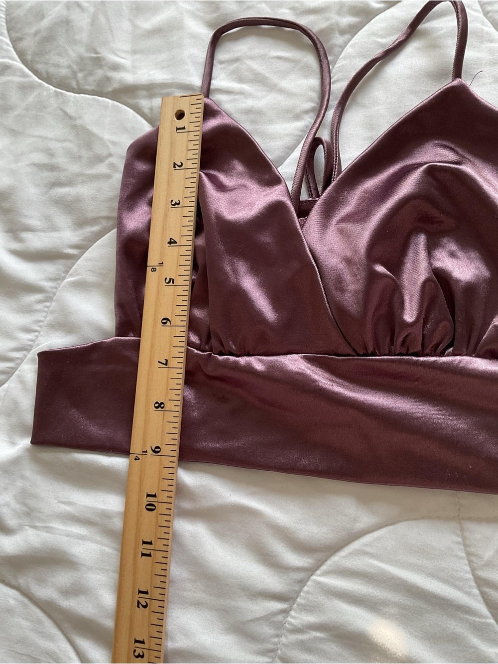 Cristina Satin Maroon Set - Picture 9 of 13
